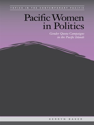 cover image of Pacific Women in Politics